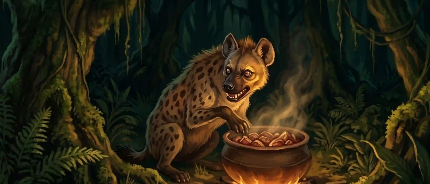 Le Conte de la Marmite de Viande : L&rsquo;Illusion de Bouky l&rsquo;Hyène