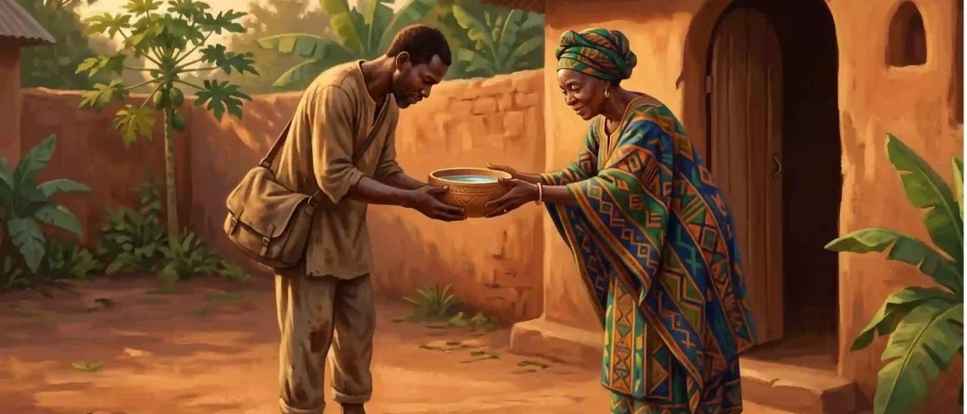 Le Rituel de l&rsquo;Eau : Le Geste le Plus Sacré de l&rsquo;Hospitalité Africaine